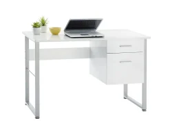Realspace® Halton 48"W Computer Desk, White