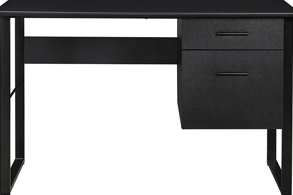 Realspace® Halton 48"W Computer Desk, Black