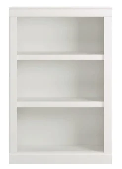 Realspace® 45"H 3-Shelf Bookcase, Arctic White