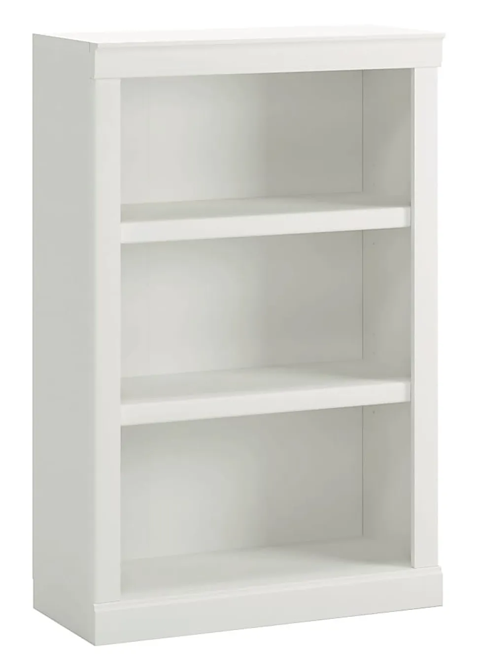 Realspace® 45"H 3-Shelf Bookcase, Arctic White