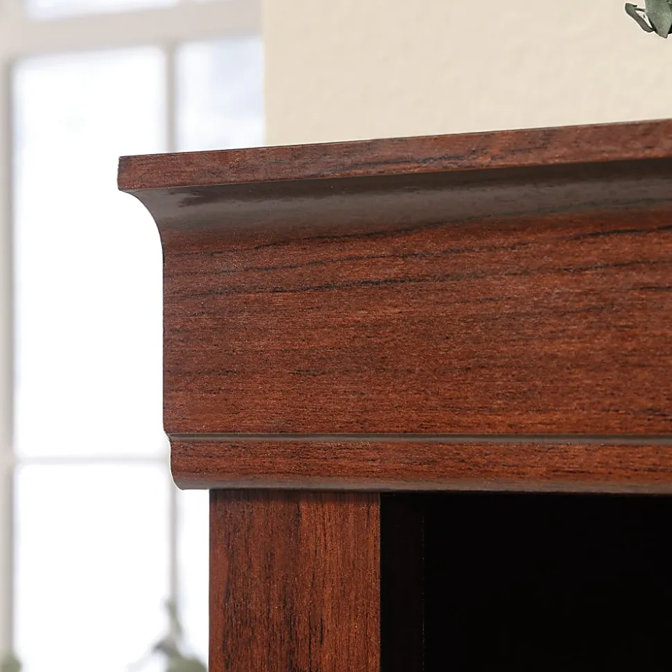 Realspace® 45"H 3-Shelf Bookcase, Mulled Cherry