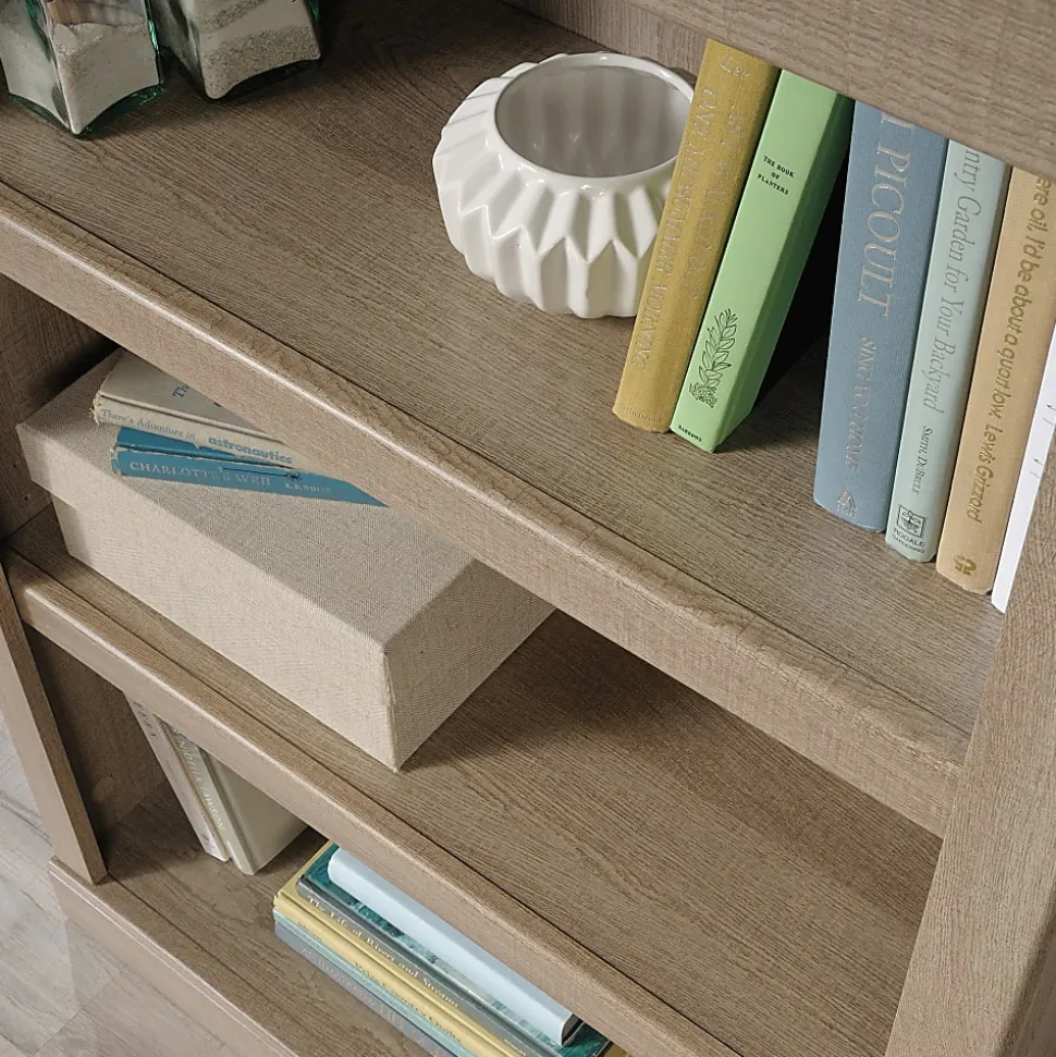 Realspace® 45"H 3-Shelf Bookcase, Spring Oak