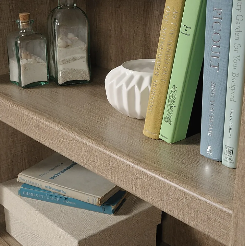 Realspace® 45"H 3-Shelf Bookcase, Spring Oak