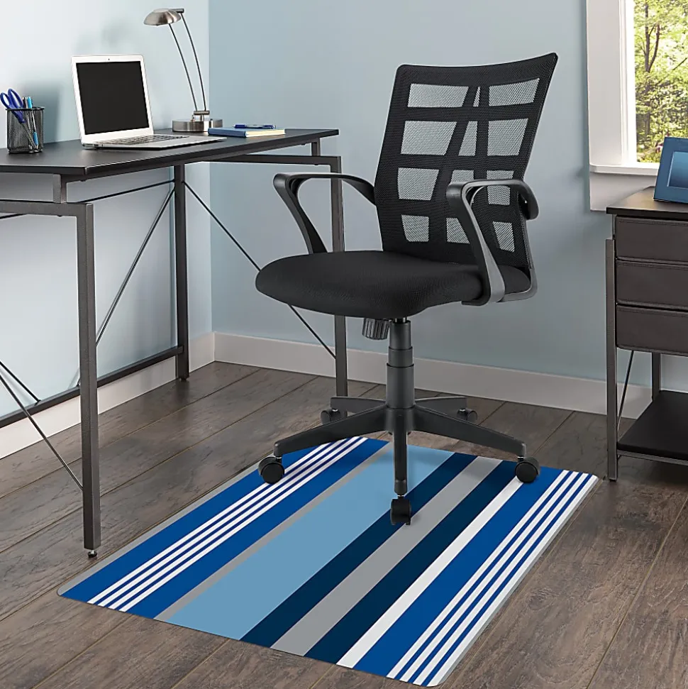 Realspace® Jaxby Mesh/Fabric Mid-Back Task Office Chair, Black, BIFMA Compliant