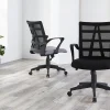 Realspace® Jaxby Mesh Mid-Back Task Office Chair, Black/Gray, BIFMA Compliant