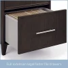 Realspace® Koru 23-1/2"W x 17-1/2"D Lateral 2-Drawer File Cabinet, Espresso Oak, BIFMA Compliant