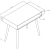 Realspace® Lanzi 35”W Student Computer Desk, White