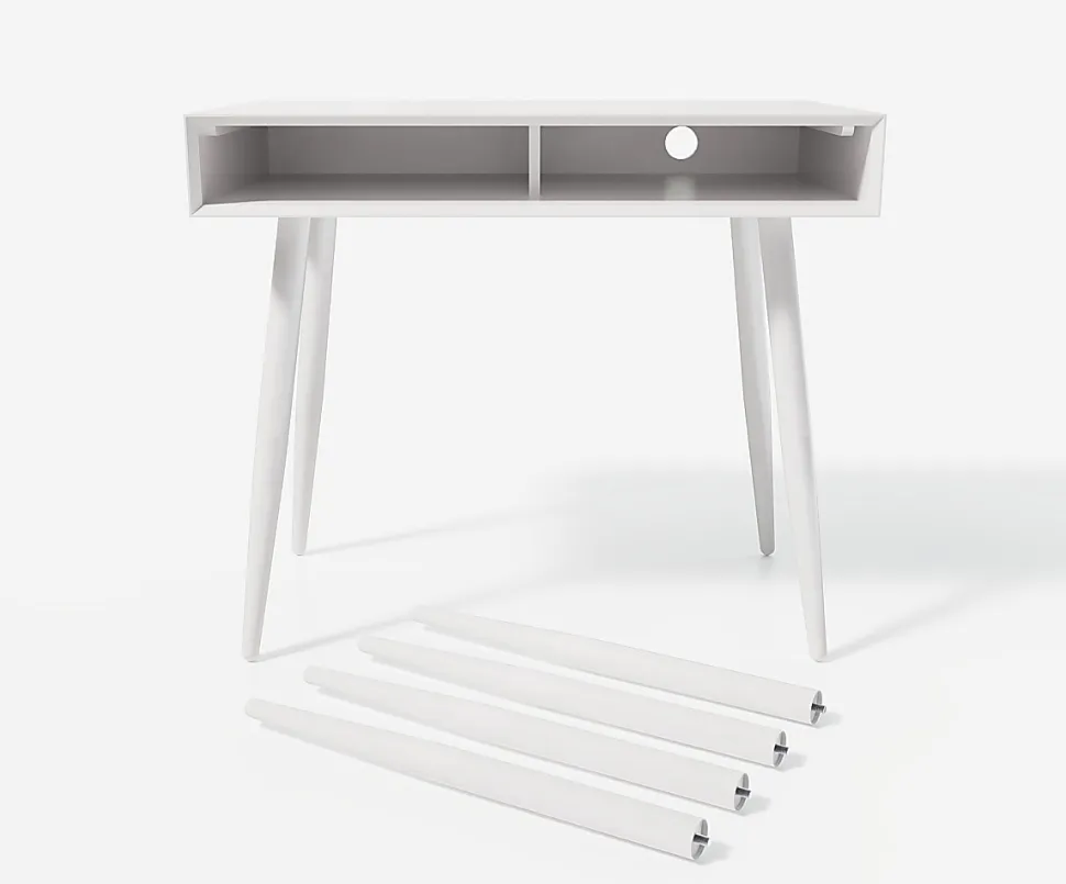 Realspace® Lanzi 35”W Student Computer Desk, White
