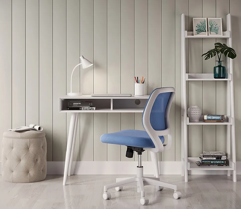 Realspace® Lanzi 35”W Student Computer Desk, White