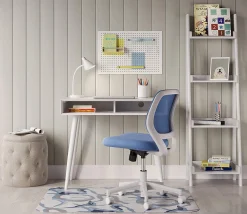Realspace® Lanzi 35”W Student Computer Desk, White