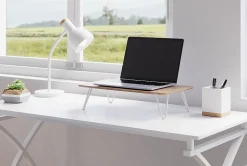 Realspace™ LED Desk Lamp, Adjustable, 18