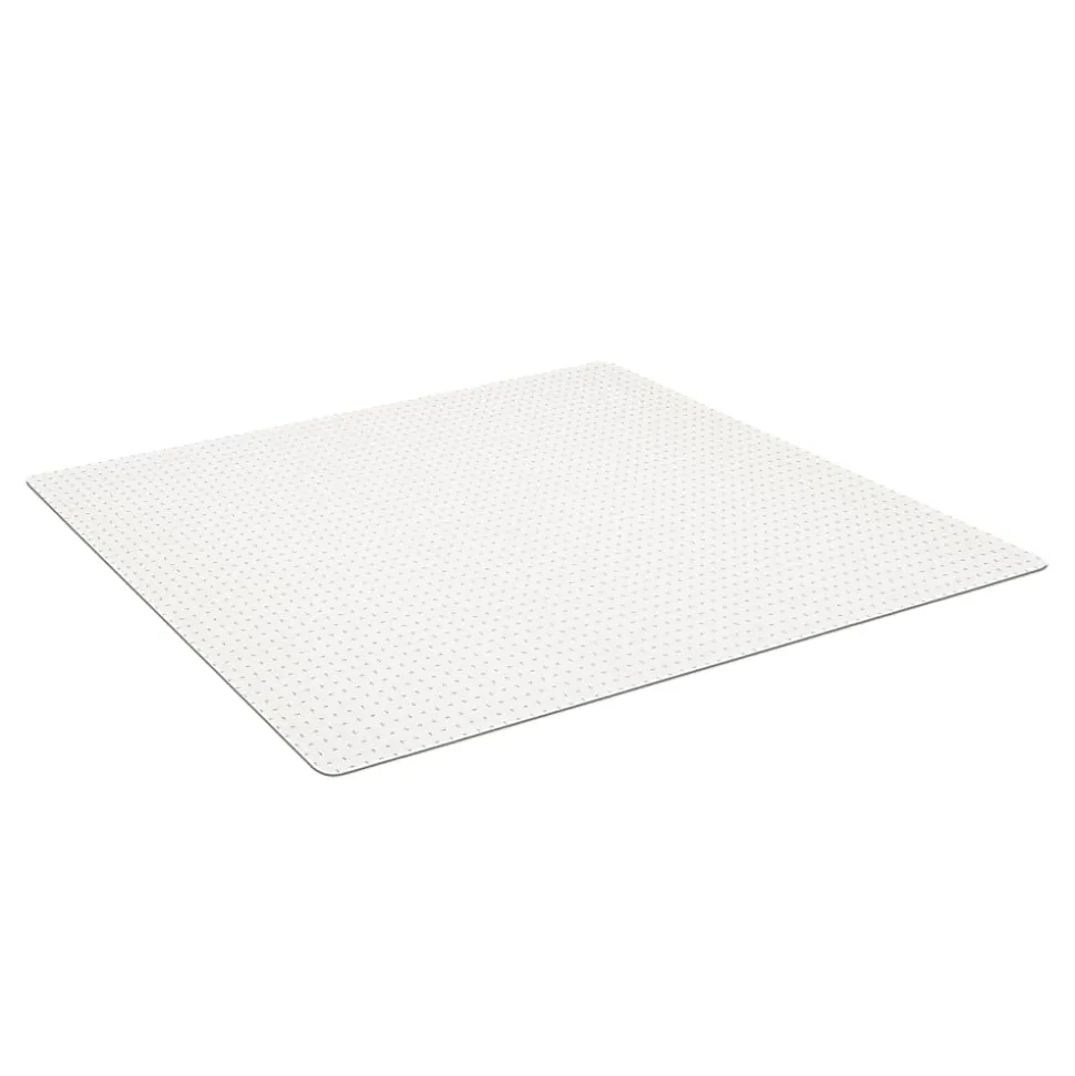 Realspace™ Low Pile Chair Mat, 46" x 60", Clear