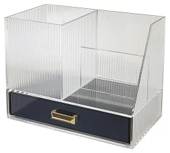 Realspace® Lucenti Acrylic Desktop Organizer, 5-1/4
