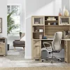 Realspace® Magellan 59"W L-Shape Corner Computer Desk, Blonde Ash