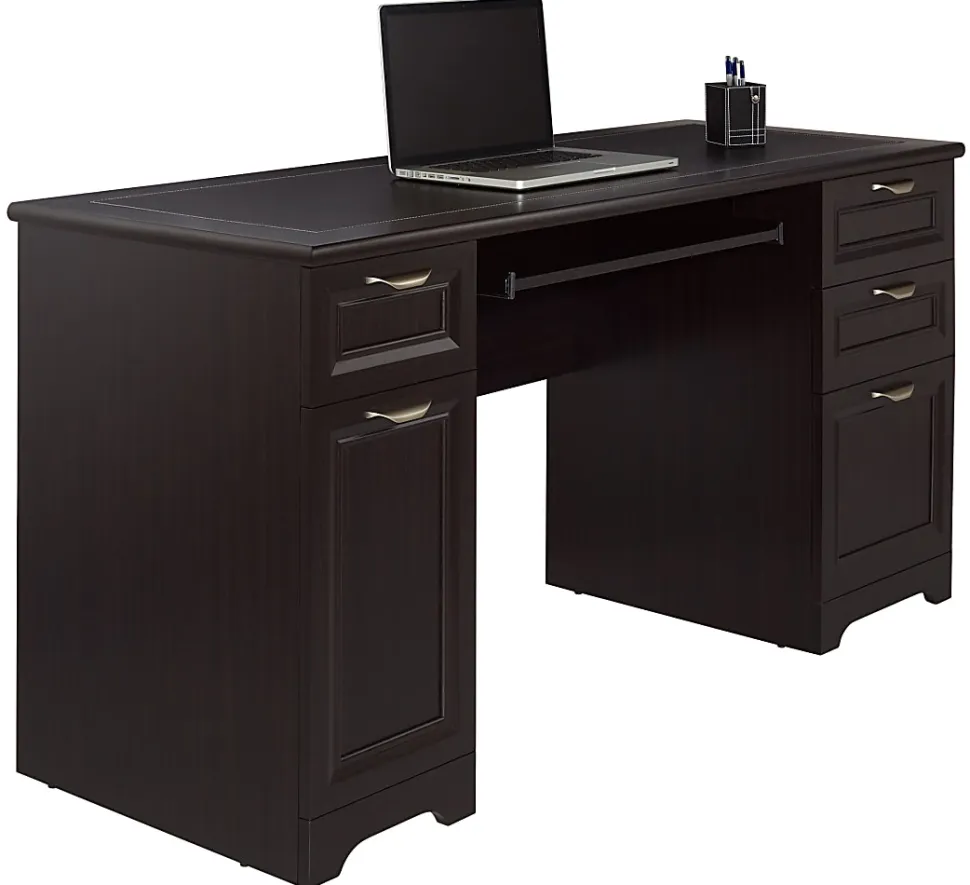 Realspace® Magellan 59"W Manager's Computer Desk, Espresso