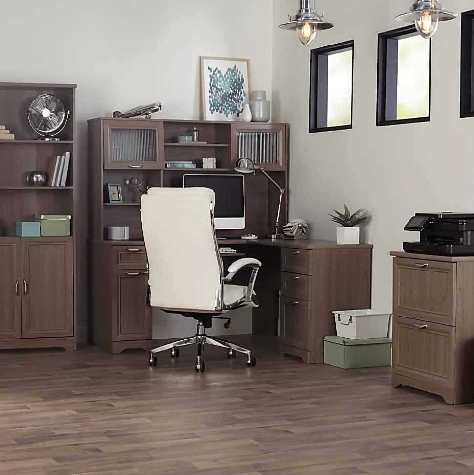 Realspace® Magellan 23-1/2"W x 16-9/16"D Lateral 2-Drawer File Cabinet, Gray