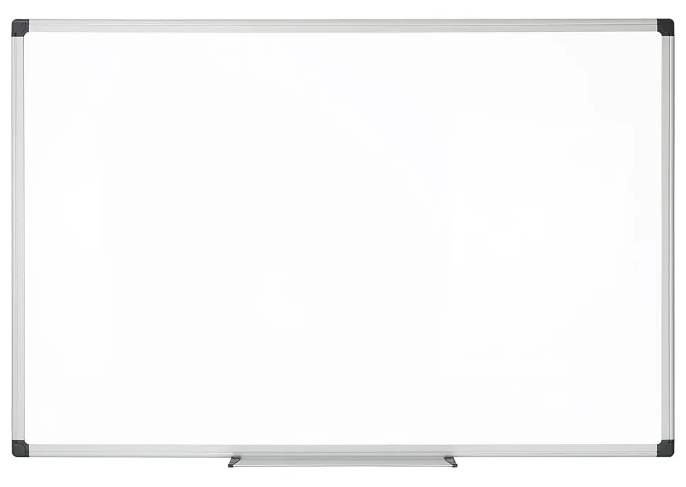 Realspace™ Magnetic Dry-Erase Whiteboard, 24" x 36", Aluminum Frame With Silver Finish