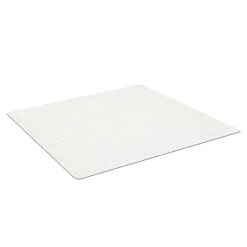 Realspace™ Medium Pile Chair Mat, 36" x 48", Clear
