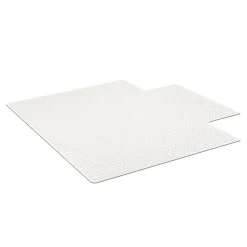 Realspace™ Medium Pile Chair Mat, Wide Lip, Ramped Edge, 45