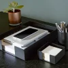 Realspace™ Metal Letter Tray With Antimicrobial Treatment, Letter Size, Black