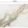 Realspace™ Modern Desk Pad, 14-3/4" x 26", 30% Recycled, Natural Marble