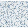 Realspace™ Modern Desk Pad, 14-3/4" x 26, 30% Recycled, Blue Abstract