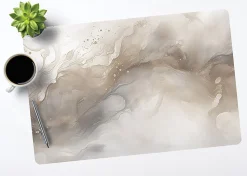 Realspace™ Modern Desk Pad, 14-3/4" x 22-5/8", 30% Recycled, Marble