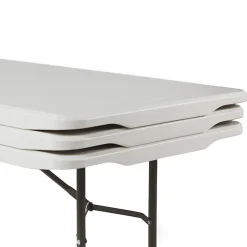 Realspace® Molded Plastic Top Folding Table, 29