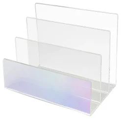 Realspace® Opaline Acrylic Letter Sorter, 5-11/16