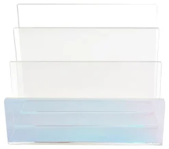 Realspace® Opaline Acrylic Letter Sorter, 5-11/16