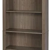 Realspace® Pelingo 72"H 5-Shelf Bookcase, Gray