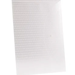 Realspace⢠Poly Project Envelope, Letter Size, Clear/White Dots