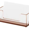 Realspace® Rose Gold Acrylic Business Card Holder