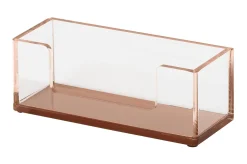 Realspace® Rose Gold Acrylic Business Card Holder