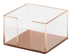 Realspace® Rose Gold Acrylic Memo Holder