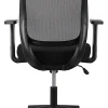 Realspace® Sensi Mesh/Fabric Low-Back Task Office Chair, Black, BIFMA Compliant