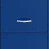 Realspace SOHO® Organizer 18"D Vertical 3-Drawer File Cabinet, Blue