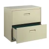 Realspace SOHO® 30"W x 17-5/8"D Lateral 2-Drawer File Cabinet, Putty