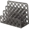 Realspace® Streya Cut-Metal Letter Sorter, 5-1/2"H x 6-7/8"W x 3-3/8"D, Gray