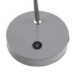 Realspace⢠Tanji Desk Lamp, 16"H, Gray
