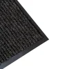 Realspace® Tough Rib Floor Mat, 2' x 3', Charcoal
