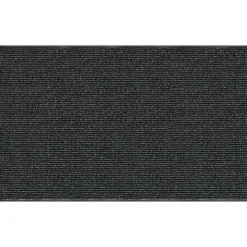 Realspace® Tough Rib Floor Mat, 3' x 5', Charcoal