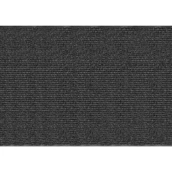 Realspace® Tough Rib Floor Mat, 4' x 6', Charcoal