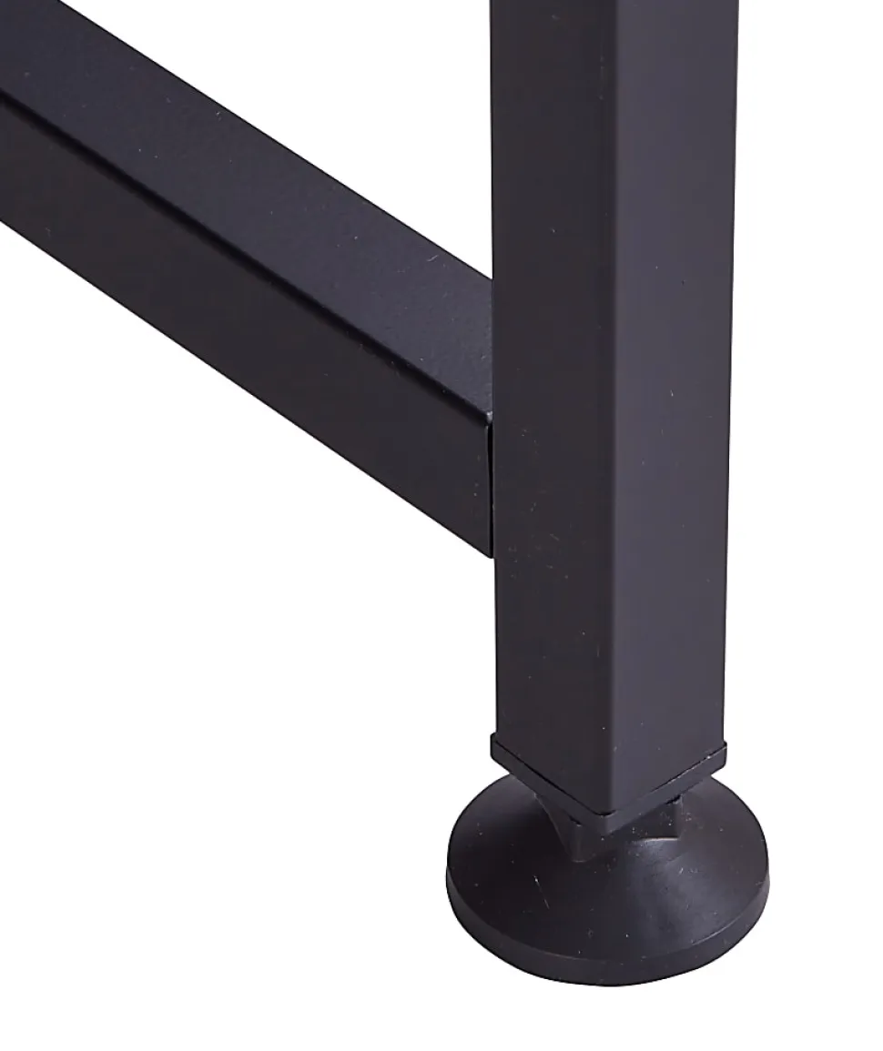Realspace® Trazer 56"W Computer Desk With Storage Shelves, Gray