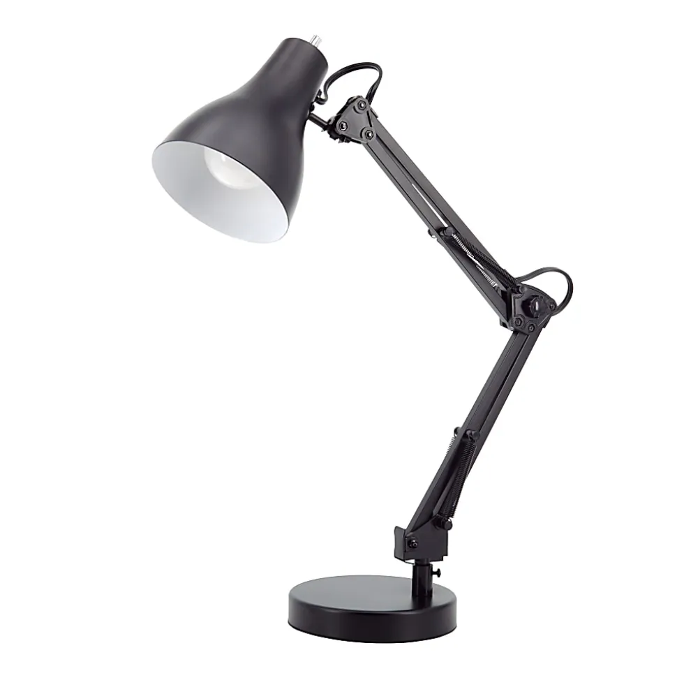 Realspace™ Trazio LED Architect Task Lamp, 22"H, Black