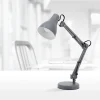 Realspace™ Trazio LED Architect Task Lamp, 22"H, Gray
