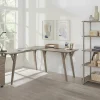 Realspace® Trezza 62"W L-Shaped Computer Desk, Light Oak