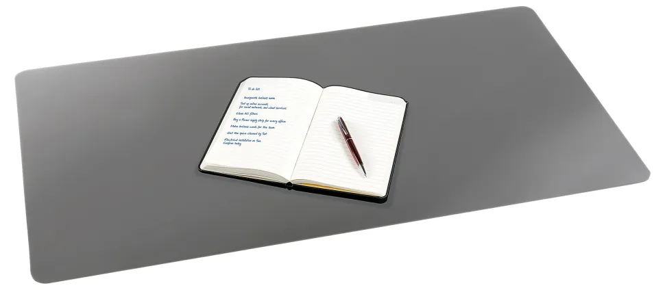 Realspace® Ultra-Smooth Writing Surface With Antimicrobial Treatment, 20"H x 36"W, Gray