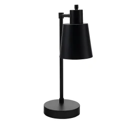 Realspace⢠Vaylen Desk Lamp, 18"H, Black