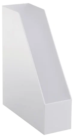 Realspace® White Plastic Magazine File